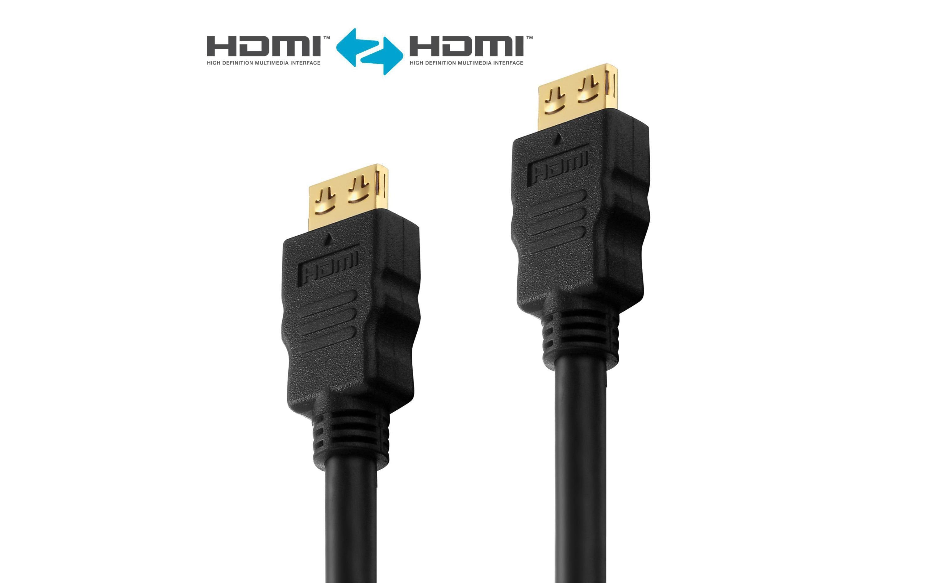 Kabel HDMI - HDMI, 7.5 mHalogenfreies High Speed HDMI Kabel mit Ethernet Kanal