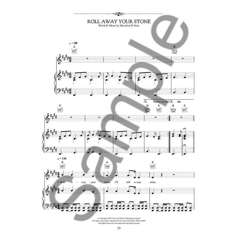 Wise Publications - Mumford & Sons: Sigh No More (PVG)