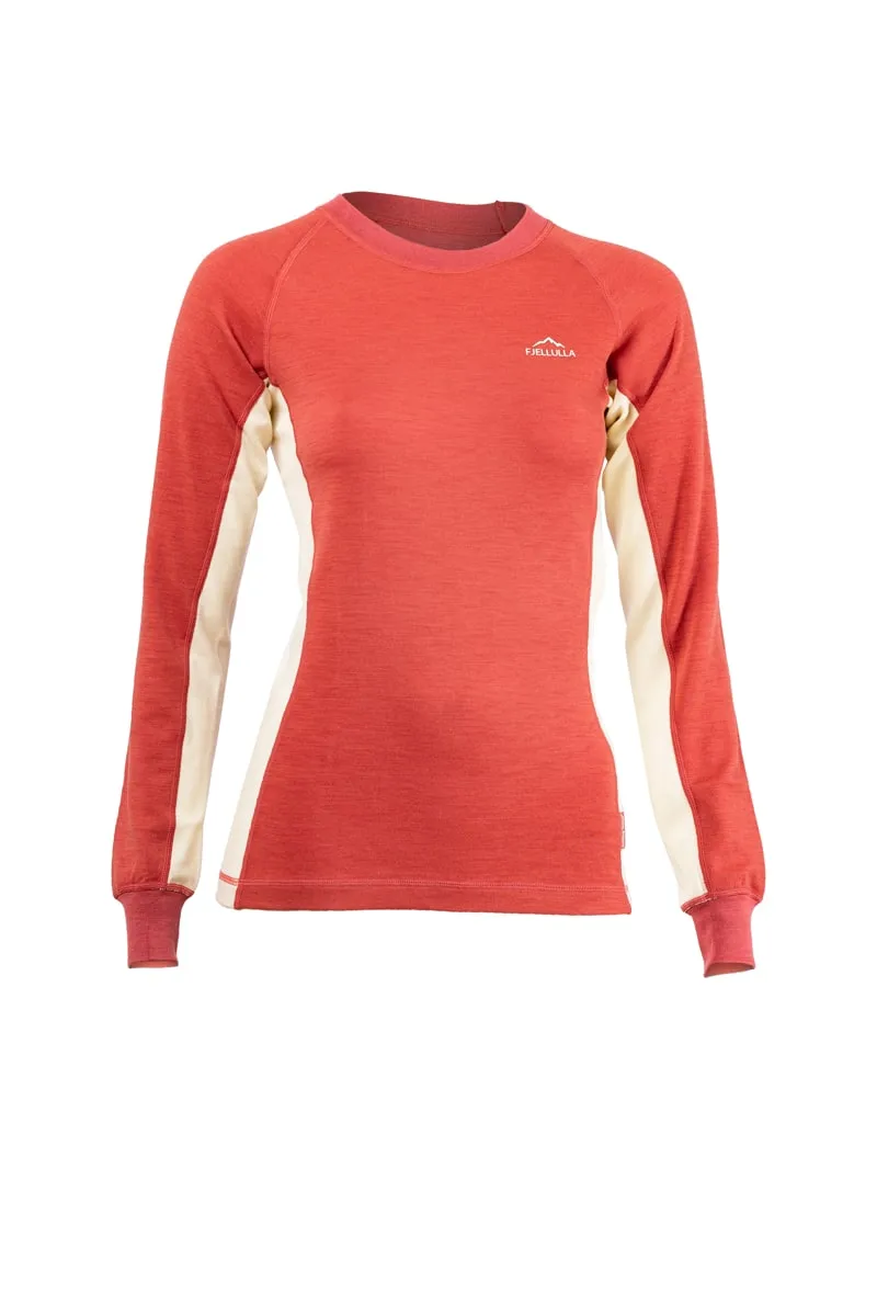 Fjellulla Women'S Crew Neck Coral