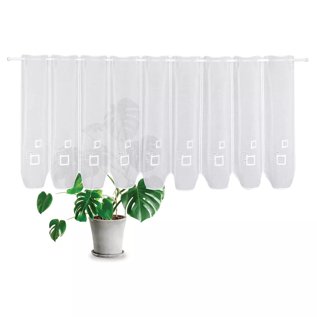 Kurzgardine Bianca 145 x 45 cm