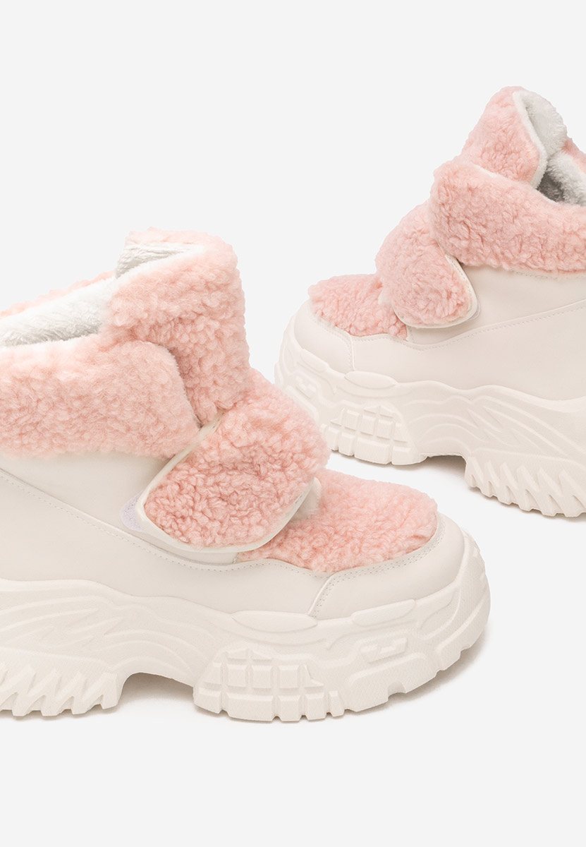 Baskets d'hiver pour femmes blancs Comino V2