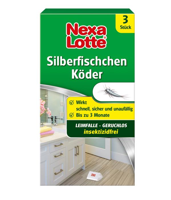 Nexa Lotte® Silberfischchen Köder, 3 Stück