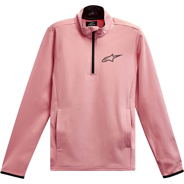 Alpinestars - Sous-pull 1/4 zip femme Womens Mission V2 Midlayer Rose