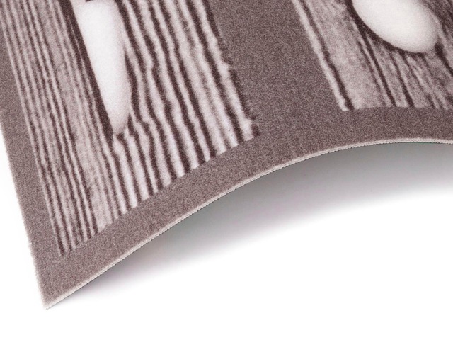 Primaflor-Ideen in Textil Küchenläufer »KITCHEN, Made in Belgium« rechteckig 5 mm Höhe mit Schriftzug & Motiv Besteck, rutschhemmend, waschbar, Küche