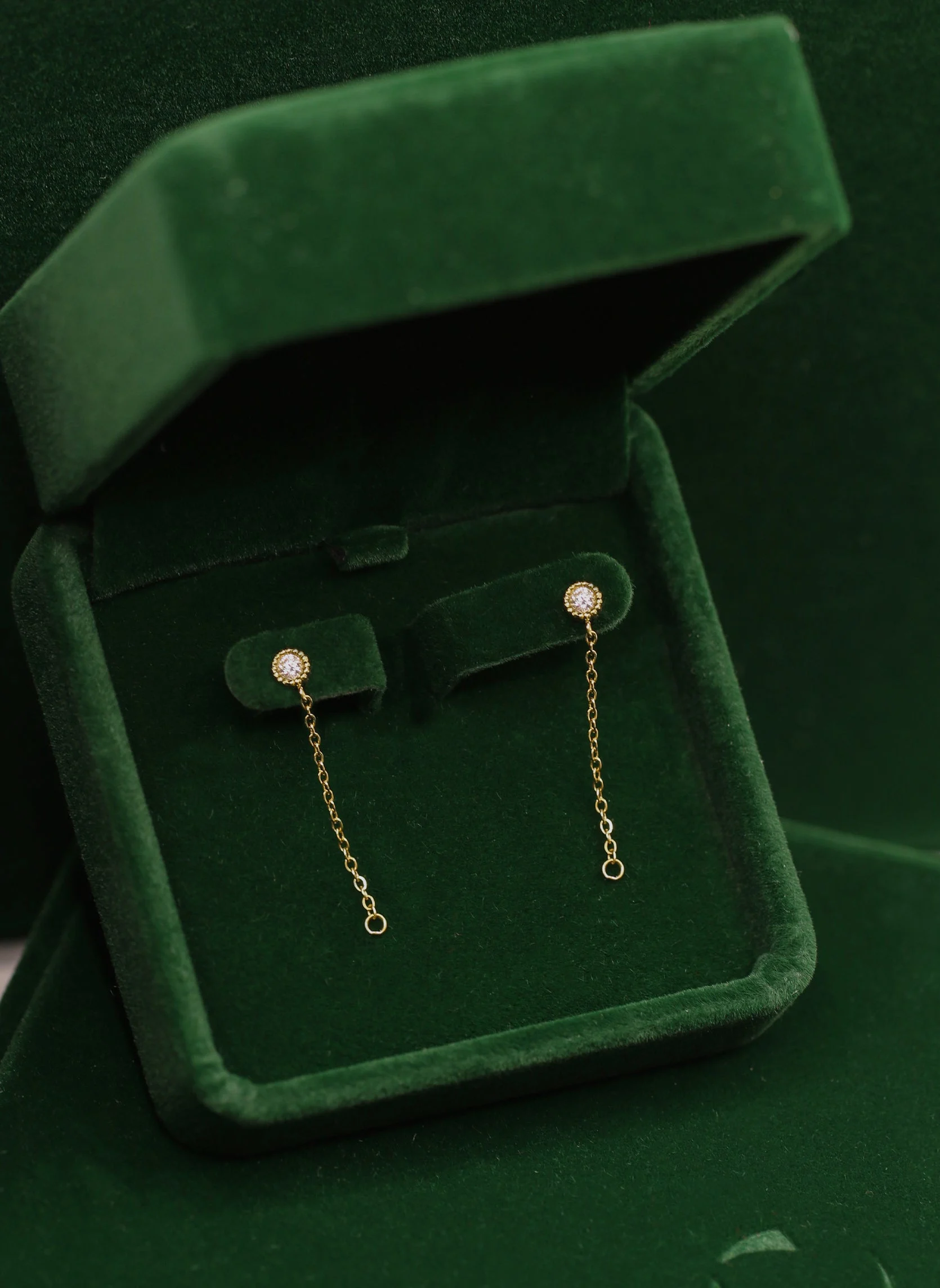 BALA RECTANGLE ÉTOILÉE - Puces d'oreilles bala rectangle étoilée | Blanc