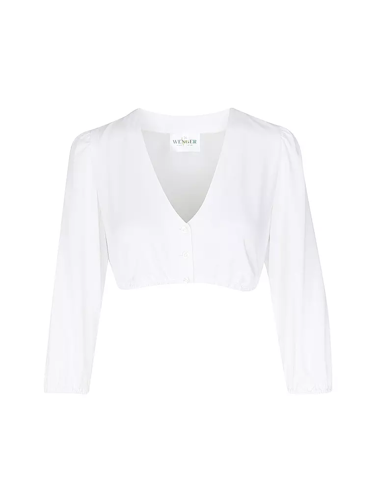 WENGER Dirndlbluse ILONA weiss