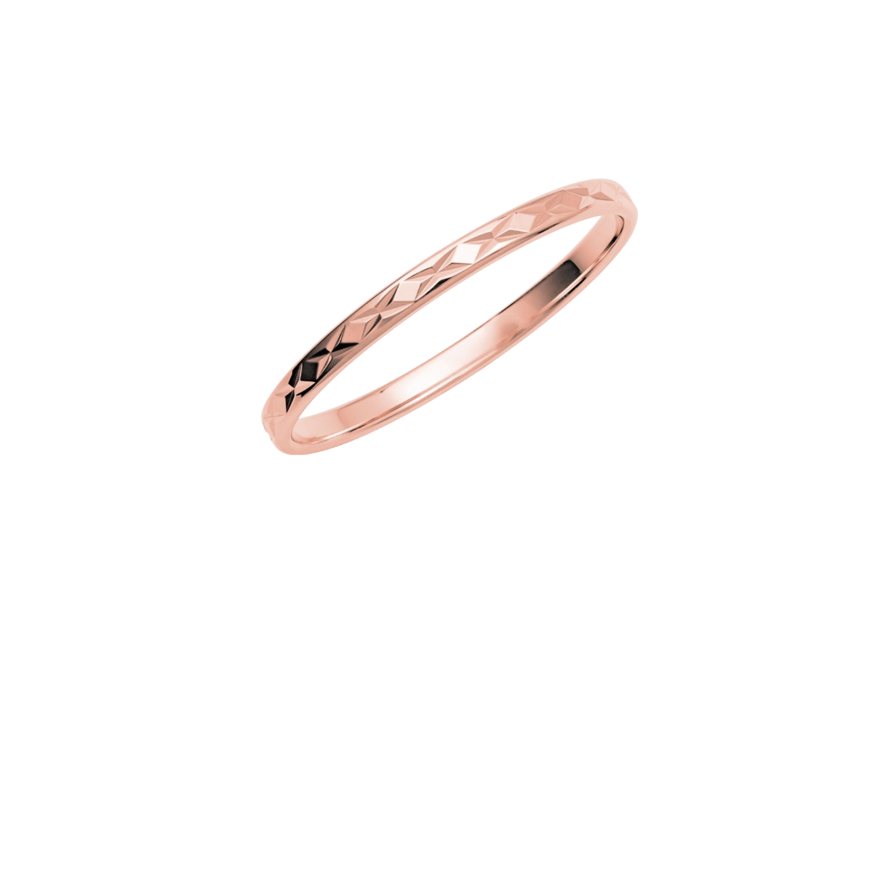 14K rosegouden dames  trouwring Balance H233R