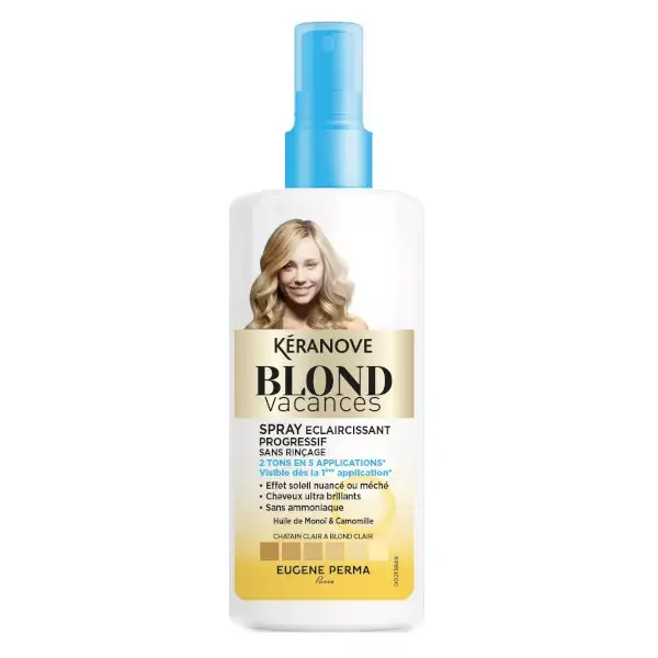 Kéranove Blond Vacances Spray Descolorante 125ml