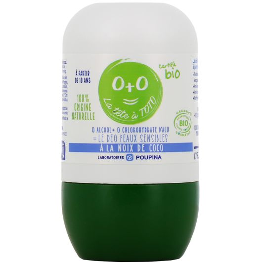 Poupina déodorant bio peau sensible - Dès 10 ans