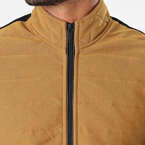 Veste Zippée Sans Manches 2000 Jaune Moutarde