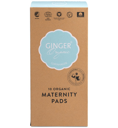 Ginger Organic Kraamverband (10 stuks)