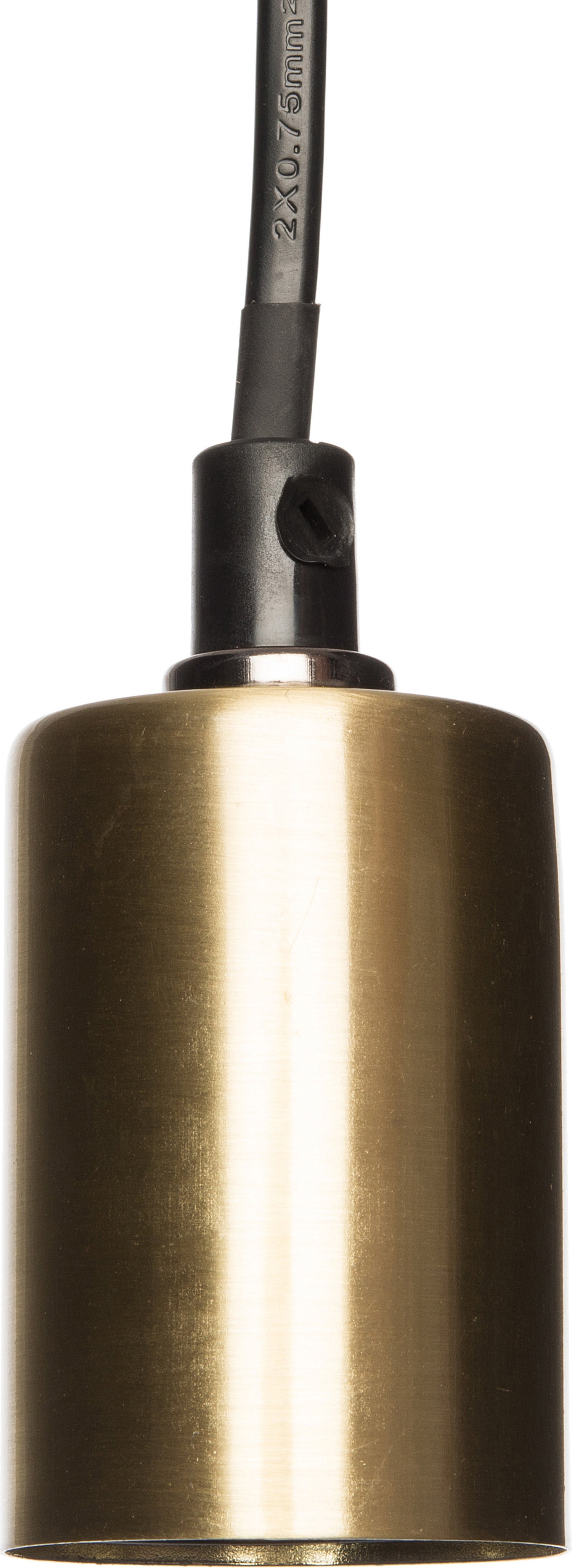 Hanglamp goud D 5,5 H 9 cm