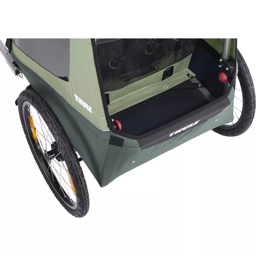 THULE Kinderfahrradanhänger Coaster XT Basil Green
