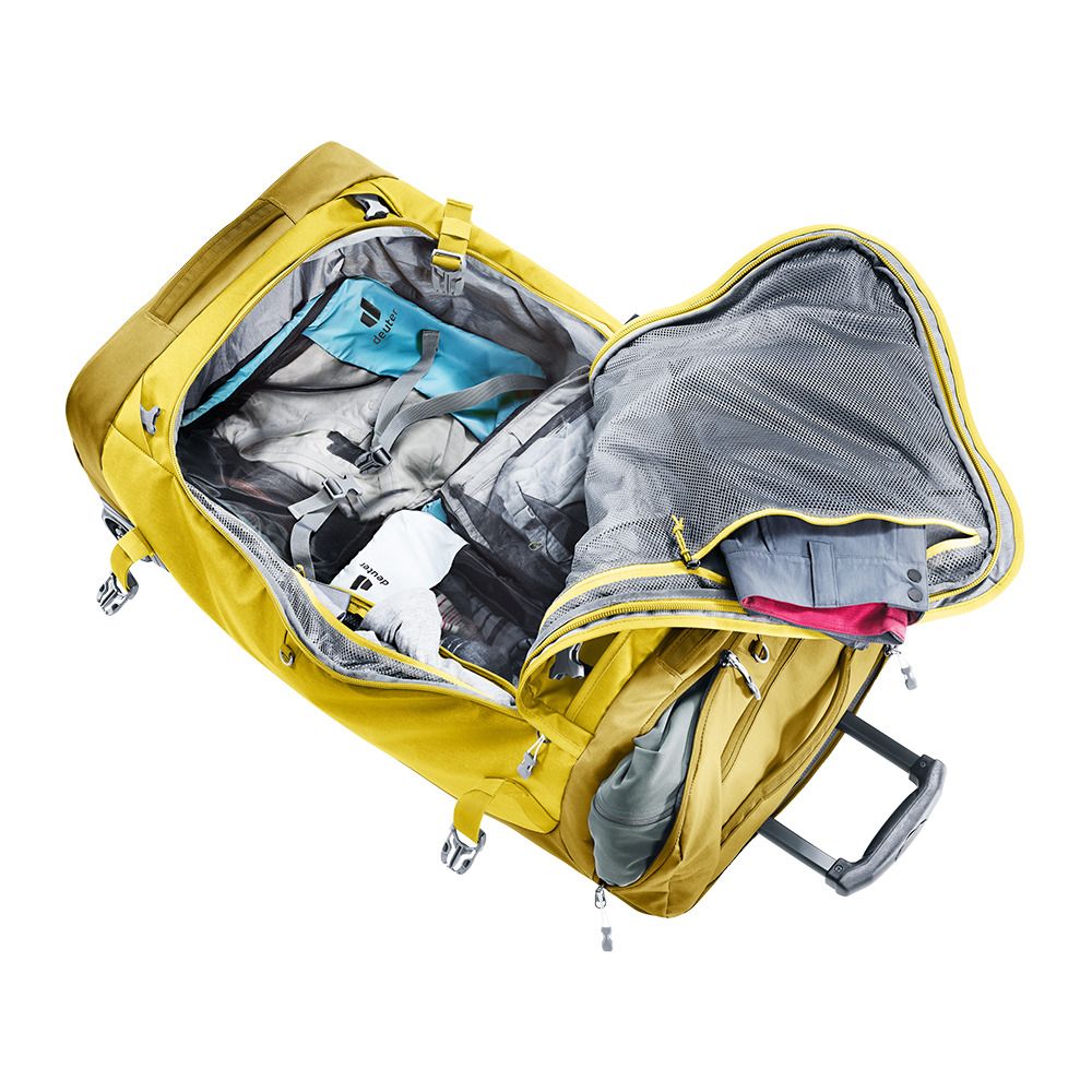 Deuter AVIANT DUFFEL PRO MOVO 90 L - Sac de voyage corn/turmeric