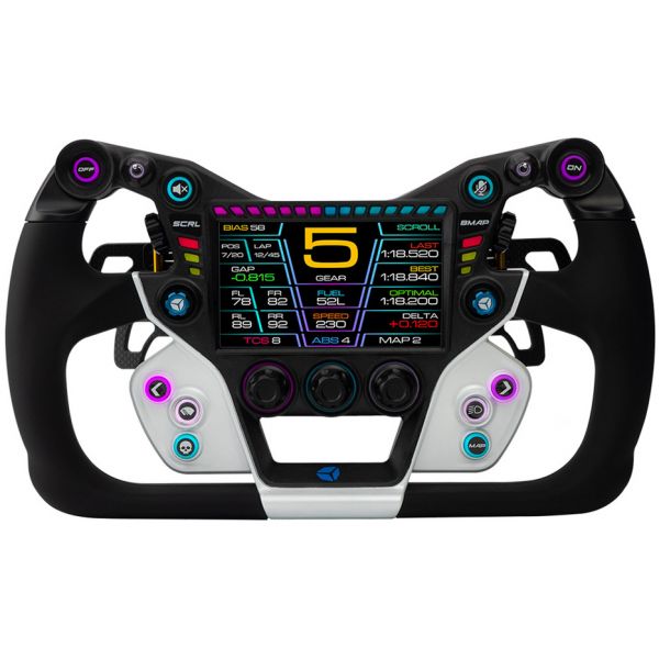 Cube Controls Volante GTX2 Grip (32cm) Branco / Azul