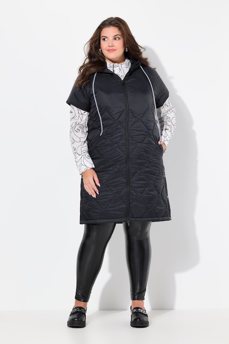 HYPRAR Steppweste, Tunnelzug, 2-Wege-Zipper, recycelt