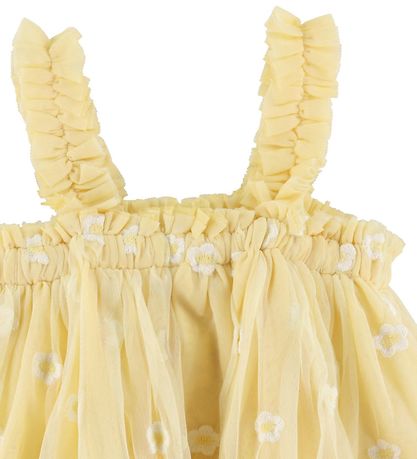 Stella McCartney Kids Tüllkleid - Gelbe m. Blumen