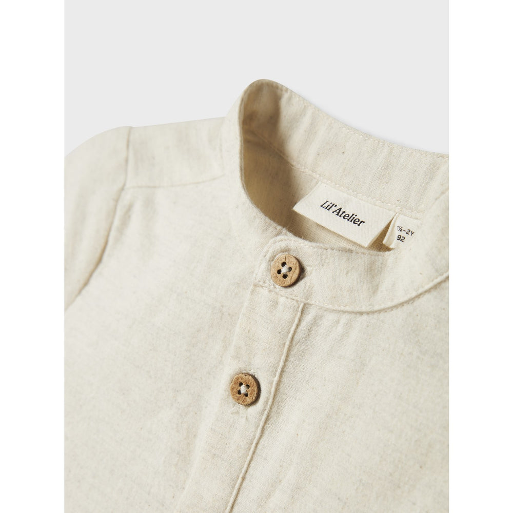 Køb Lil'Atelier Turtledove Nmmotto Ls Skjorte Lil