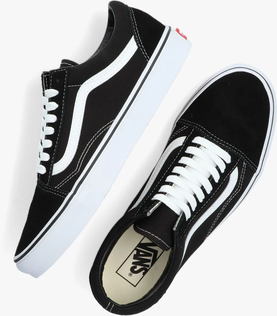 VANS zwarte vans lage sneakers ua old skool w