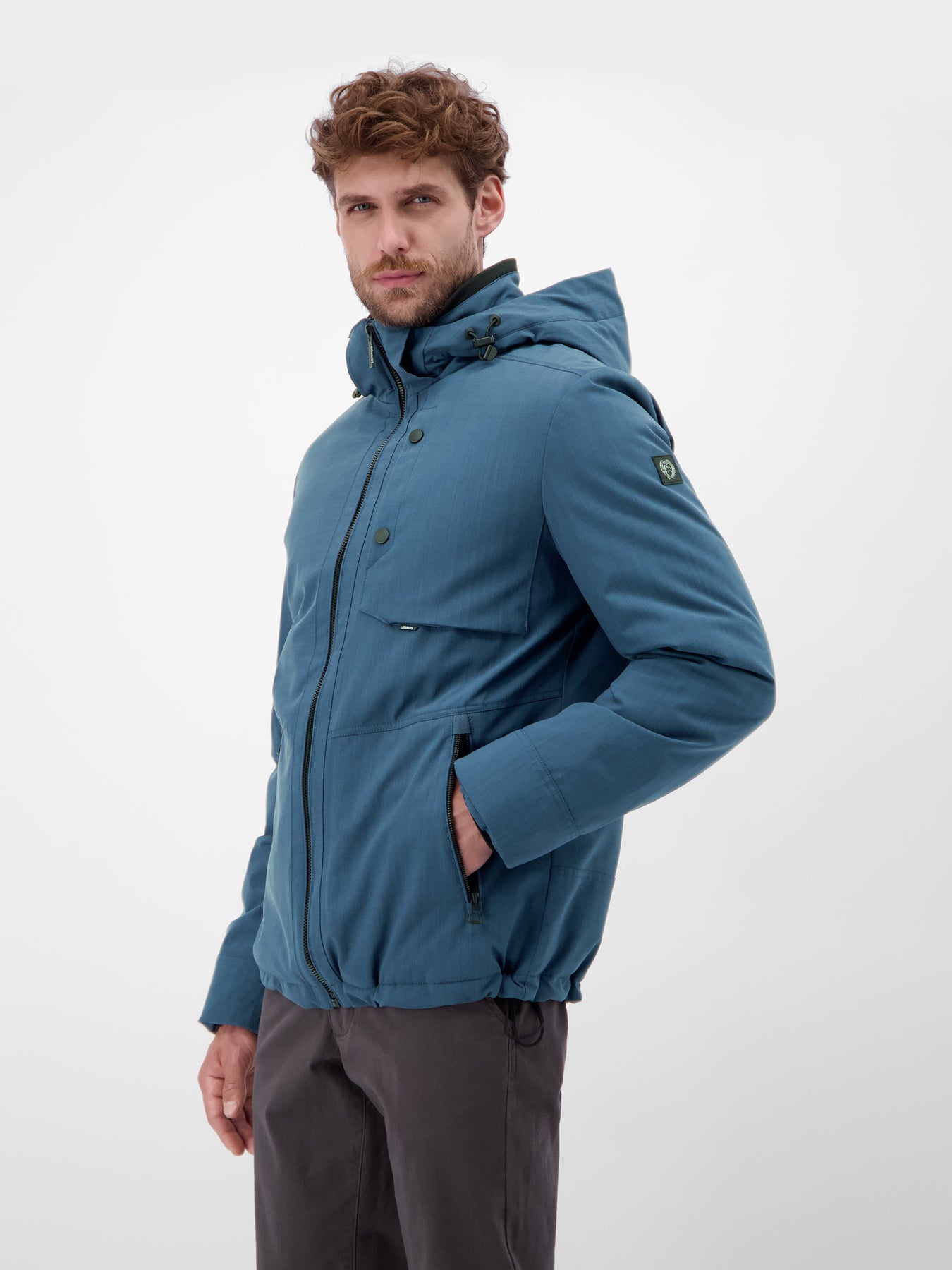 Herren Blouson in Strukturoptik