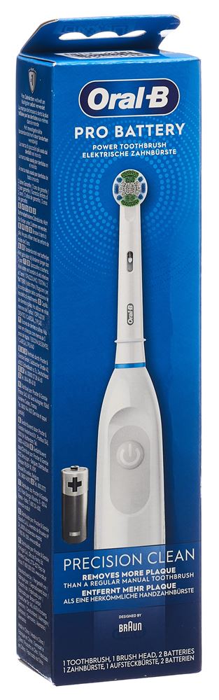 ORAL-B Pro Battery White<br>1 Stück, Karton