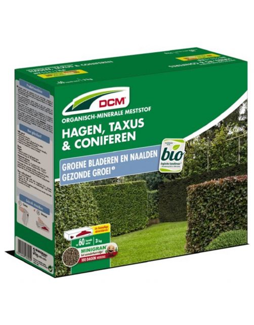 Dcm Meststof Hagen & Taxus & Coniferen - Siertuinmeststoffen