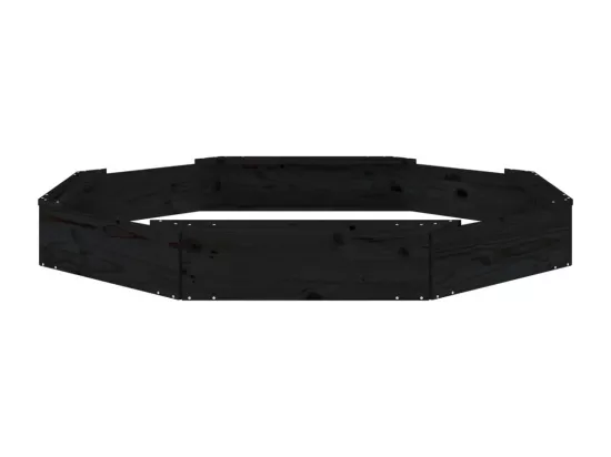 Bac à sable jeu bois marron 159.5 x 159.5 x 20 cm 02_0041540