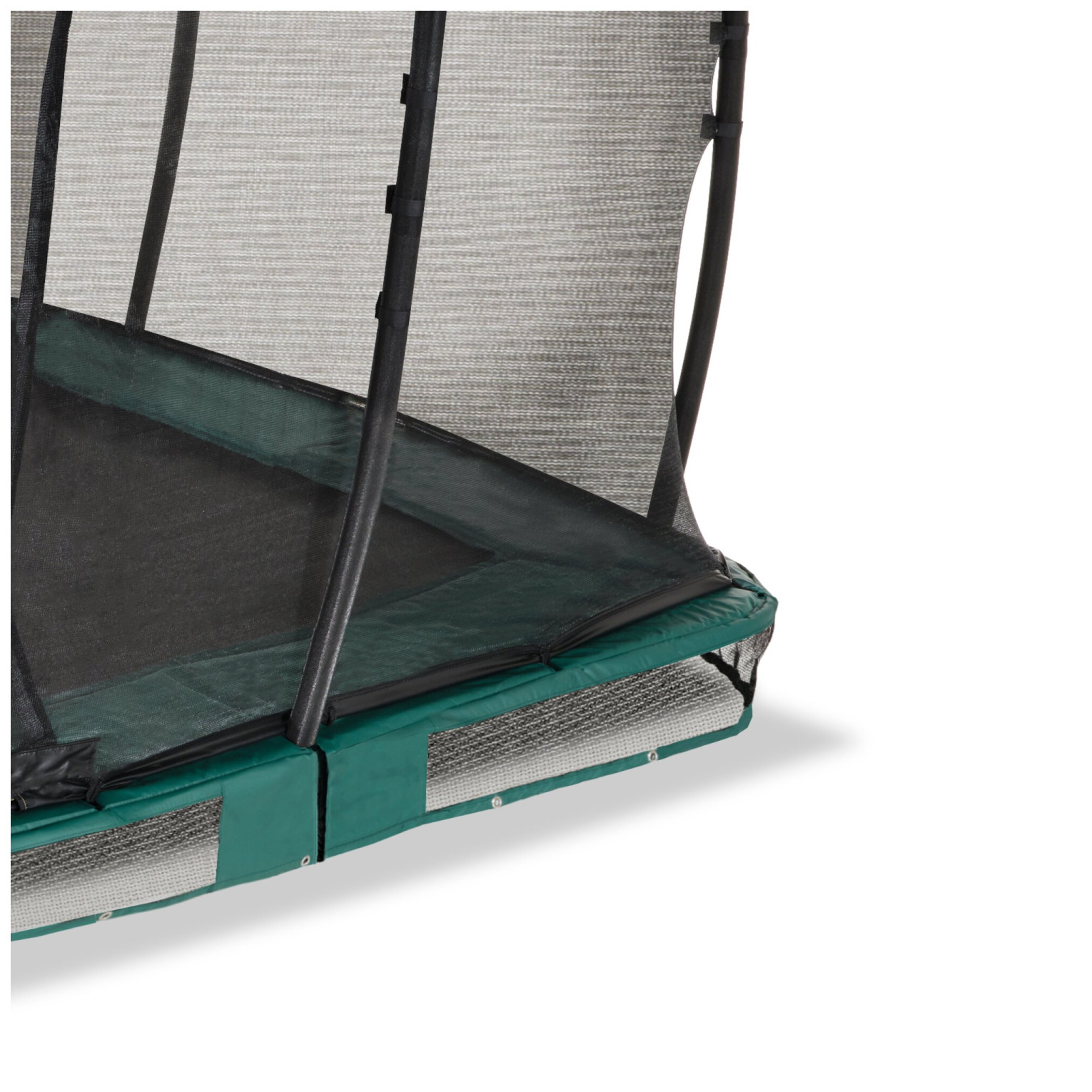 EXIT Allure Premium inground trampoline 244x427cm - groen