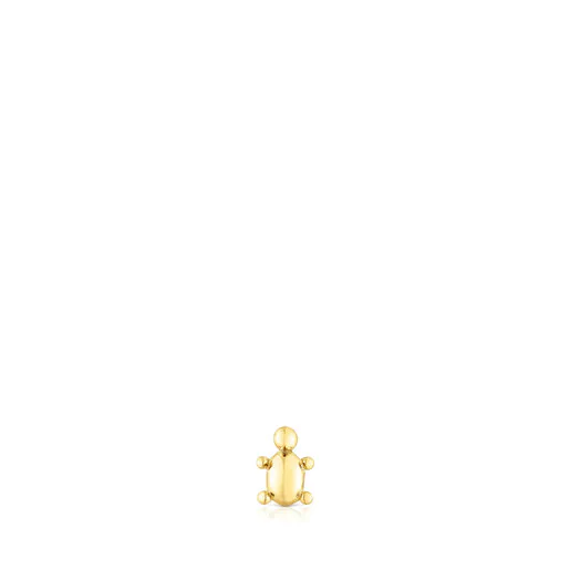 Piercing de aço IP dourado para jardim virtual