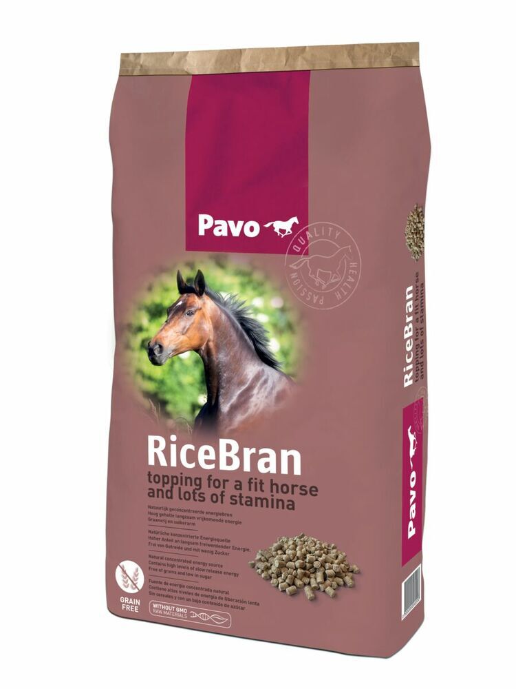 Pavo Ricebran - Specialiteit - 20 Kilogram - Zak