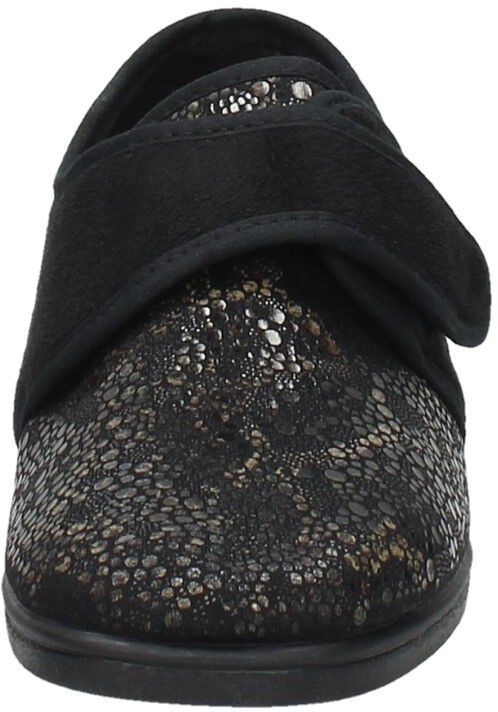 Comfort Plus Dames pantoffels zwart