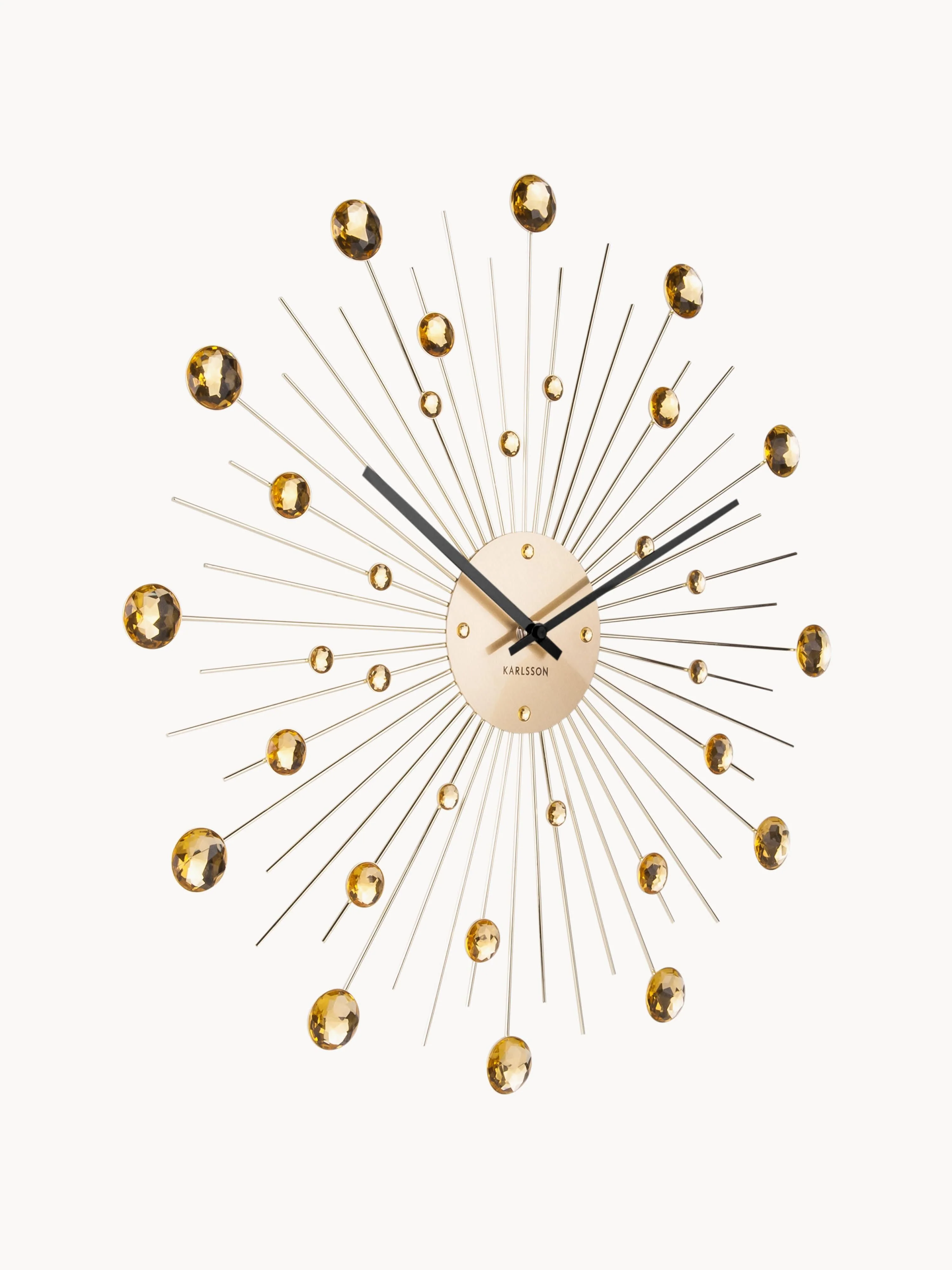 Wandklok Sunburst
