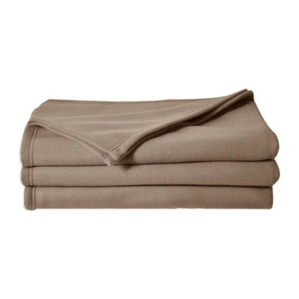Poleco couverture polaire taupe 240