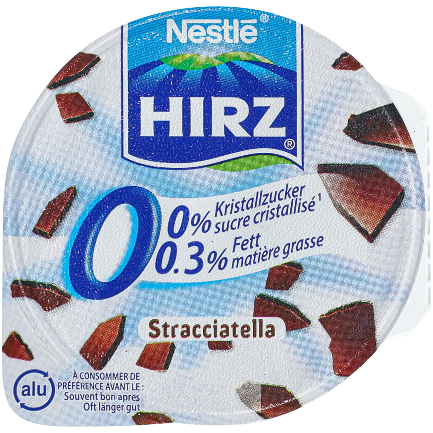 Hirz Joghurt 0% Stracciatella 2x180g