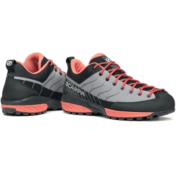 Chaussure de randonnée basse SCARPA MESCALITO PLANET WMN LIGHT GRAY CORAL
