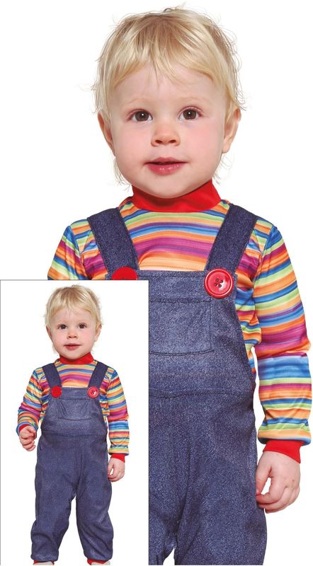 Fiestas Guirca - Rag Doll - Verkleedkleding - Rood - Polyester