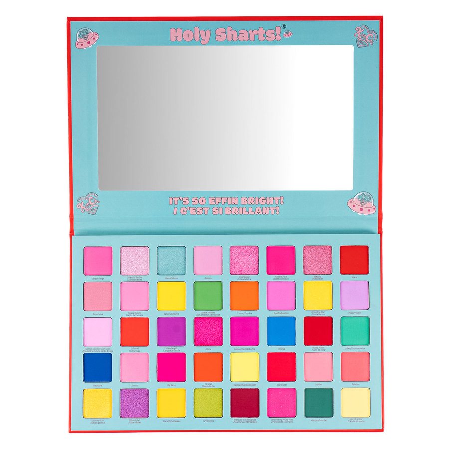 KimChi Chic Holy Start Pressed Pigment Palette It's So Effin' Bright! 36g
