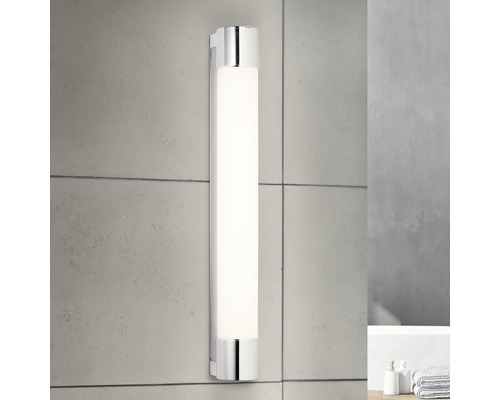 LED badkamerlamp met fitting IP44 850 lm 4000 KL 60 cm Horace chroom/wit
