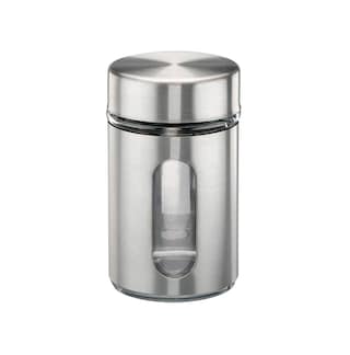JUSTINUS Gewürzglas LIFESTYLE 75 ml Edelstahl silberfarbig