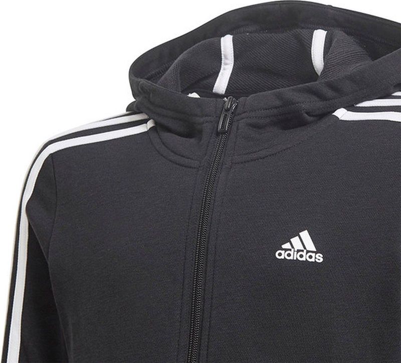 adidas - Essentials 3-Stripes - Hoodie - Zwart