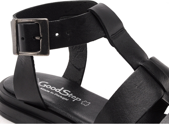 Goodstep nu pieds plats femme mabelle 5132 noir