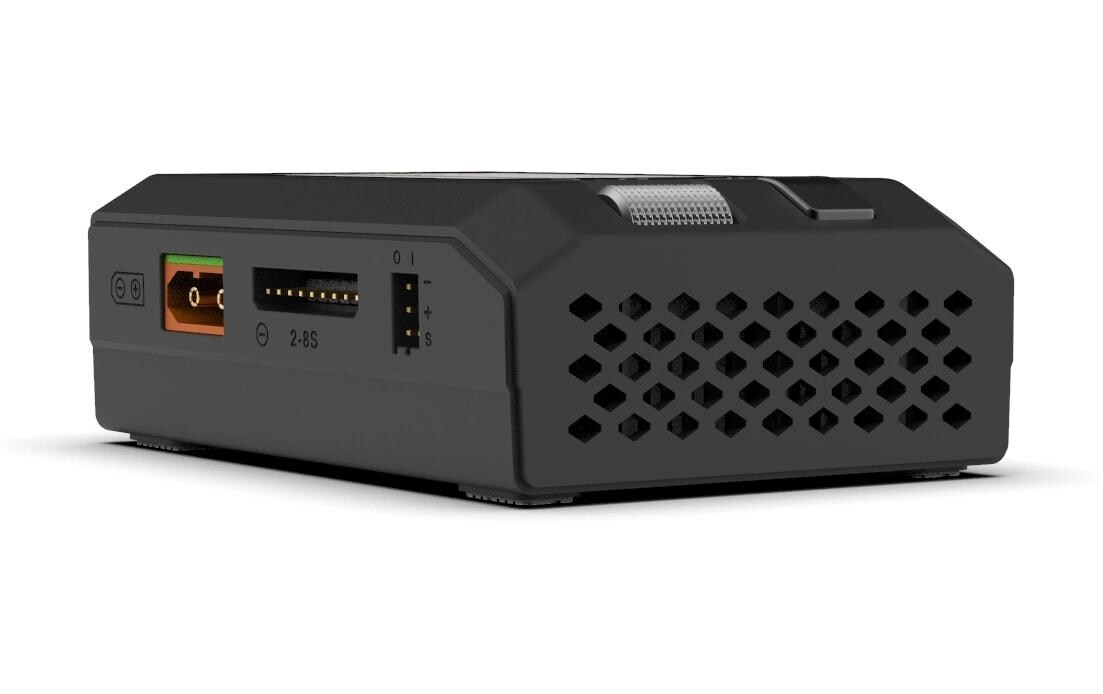 Ladegerät M8P 1-8S, DC 600WUniverselles DC Modellbau-Ladegerät für Lithium und NiMH Akkus