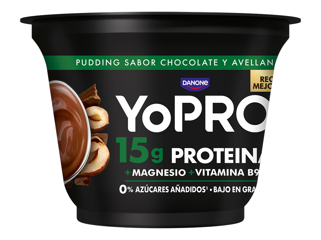 PUDIM YOPRO CHOCO AVELA 150G