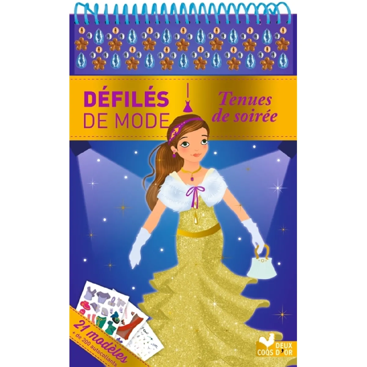 Tenues de soirée : bloc à spirale