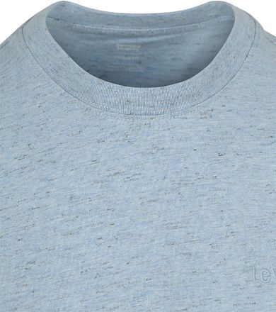 Levi's T-Shirt Space Dye Blue A0637-0141 kopen