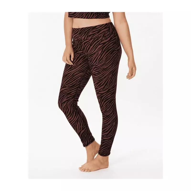 Pantalon femme RIPCURL Mirage Sun Tribe Rib Legging Brown