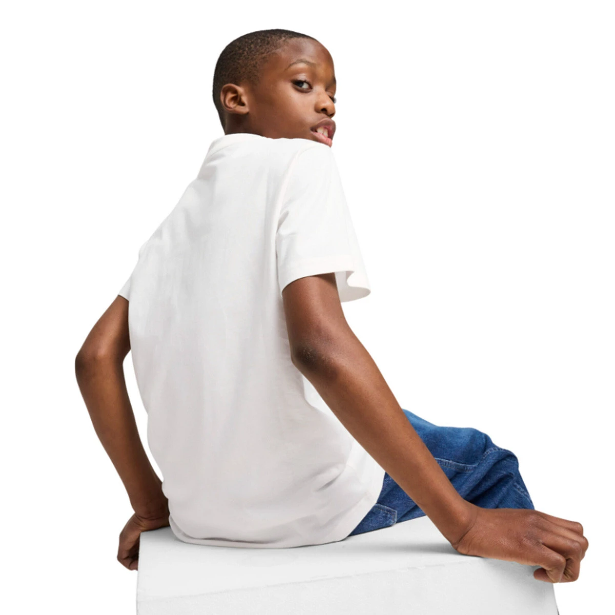 T-Shirt Puma Ess 2 Color No.1 Logo Tee B Criança