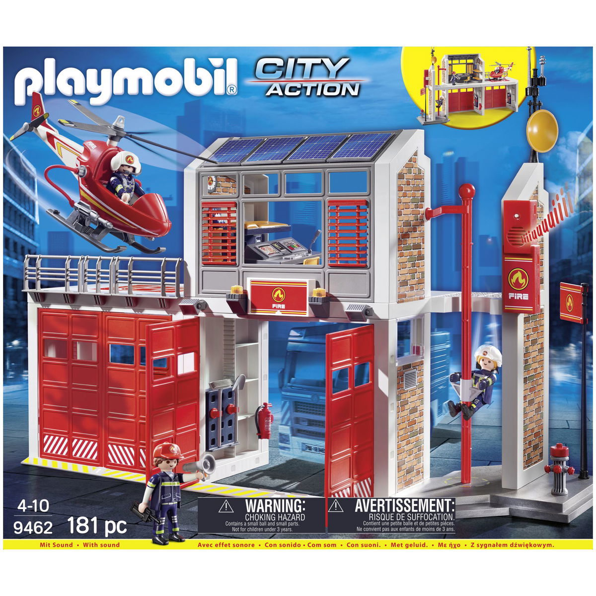 PLAYMOBILPLAYMOBIL   City Action 9462 Grosse Feuerwache