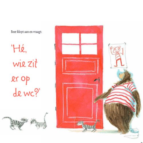 Uitgeverij leopold hé, wie zit er op de wc?