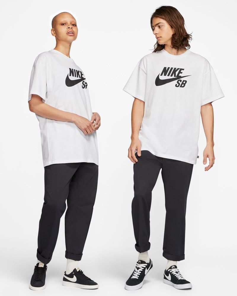 T-shirt Nike SB Blanc pour homme
